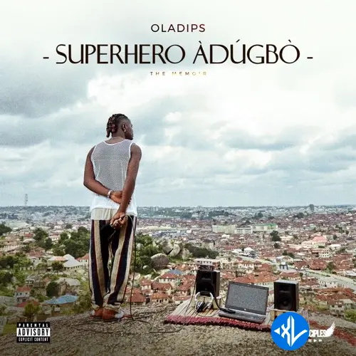 OlaDips – SUPERHERO ÀDÚGBÒ (The Memoir) Cover Art