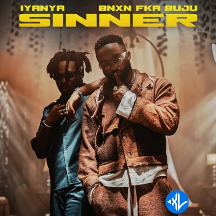 Iyanya – Sinner ft. BNXN (Buju) Cover Art